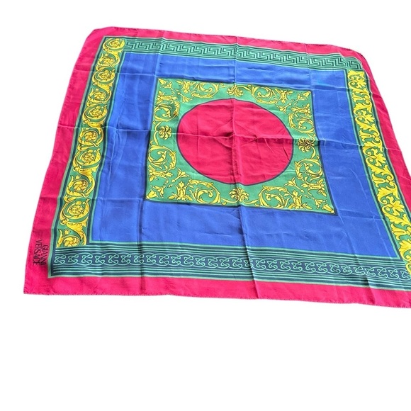 Versace, Gianni Versace 100% vintage silk scarf